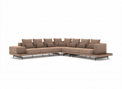 Modern Polstermöbel Ecksofa L Form Neu Couchtisch Wohnzimmer Luxus